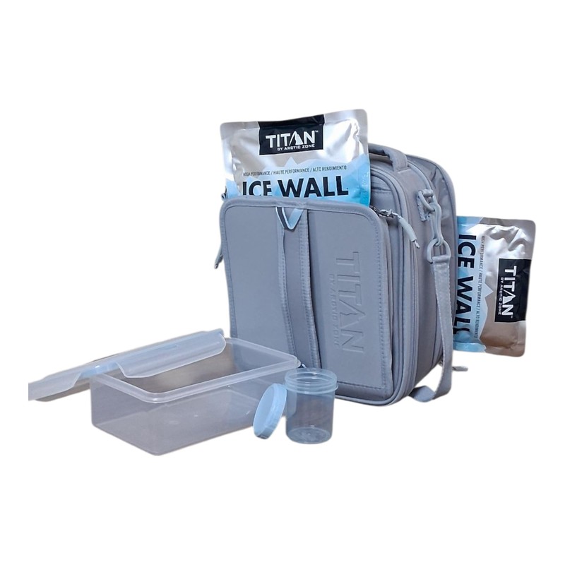 Titan by Arctic Zone Expandable Lunch Box – Insulated, Crush-Resistant