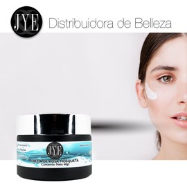 Crema de Rosa Mosqueta JYE Natural libre de químicos, para piel rostro cuerpo manos, hidratante antiedad, textura ligera, absorción inmediata, exquisito aroma. Incluye 3 frascos