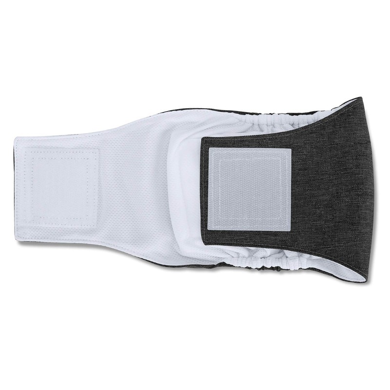Teamoy Belly Belt for Dogs, 3-Piece Set, Mesh Lining, Waterproof