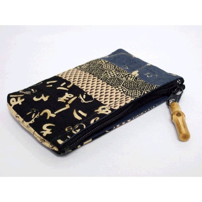 Coin Purse Coin Case Wallet with Zipper Japanese Pattern Age,