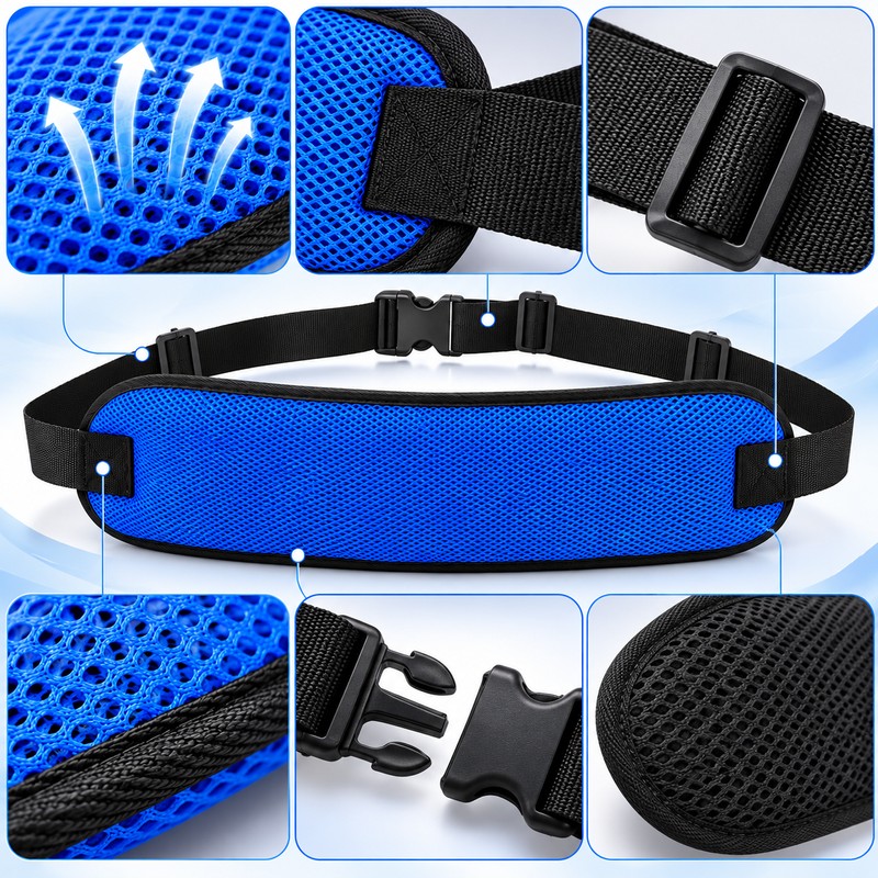 Adjustable Wheelchair Seat Belt for Secure Seating – Quick-Release Lap