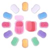 Bamsod 12 Boxes (240 Sheets) Mini Hand Soap Sheets Soap