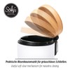 Solly´s 3 L Cosmetic Bin with Bamboo Lid, Pedal Bin
