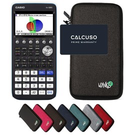 CALCUSO Basic Set Dark Gray with Graphing Calculator Casio FX-CG 50