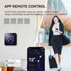 vine Programmable Thermostat for House with 4.0" Touch Screen, WiFi