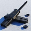 Hidden Weapons, Cosplay Weapon Props 1:1 Hidden Blade, Retractable Dagger,