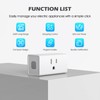 SURNICE Mini Remote Control Outlet Plug, 15A Wireless Light Switch