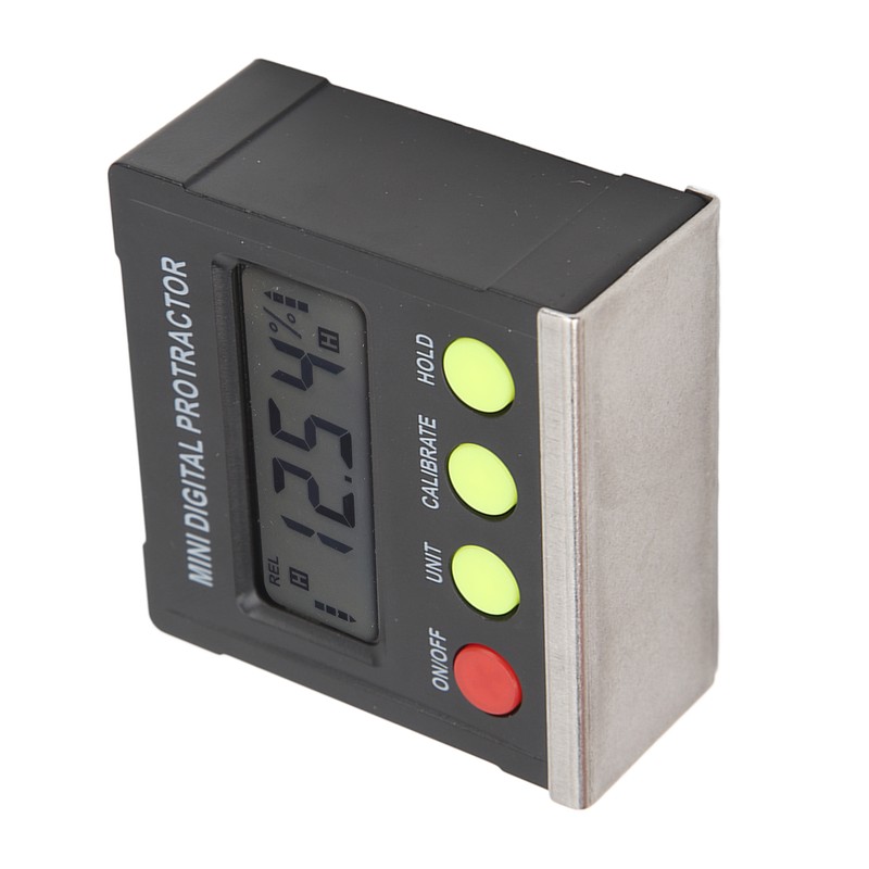 Digital Angle Finder Gauge High Accuracy 4 Botton Electronic Level