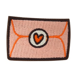 Finally Home Iron-On Patch – Small Love Letter | Mini Patches, Heart Patches, Small Patches, Love Iron-On Patch, Pink Hippie Iron-On Patch