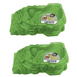 Zoo Med 2 Pack of Hermit Crab Ramp Bowls, Small, Assorted Colors, Holds Hermit Crabs' Food and Water for Easy Access