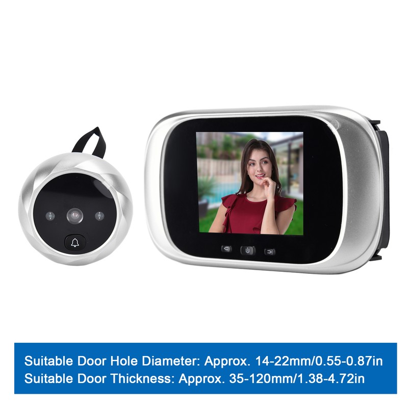 2.8 Inch Digital Door Viewer Electronic Peephole DoorBell Camera Smart