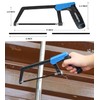 URASISTO Hacksaw Frame Set, 12“ Hacksaw Frame, 6'' Hacksaw Frame