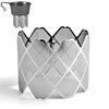 TXIYLJ Alcohol Stove, 2 in 1, Stainless Steel Mesh Stove,
