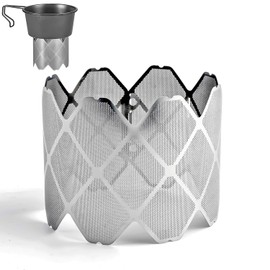 TXIYLJ Alcohol Stove, 2 in 1, Stainless Steel Mesh Stove, Large Size, Trivet & Windshield, Solo Camp, Burner for Fire, Ultra Lightweight