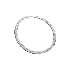 BIUDECO Bezel Ring for Watch Scratch Protector Stylish Silver Cover Enhances Fashion Protection for Smartwatch Compatible