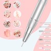 MOCOWIND Portable Nail Drill Professional 35000 RPM, Rechargeable Electric Nail