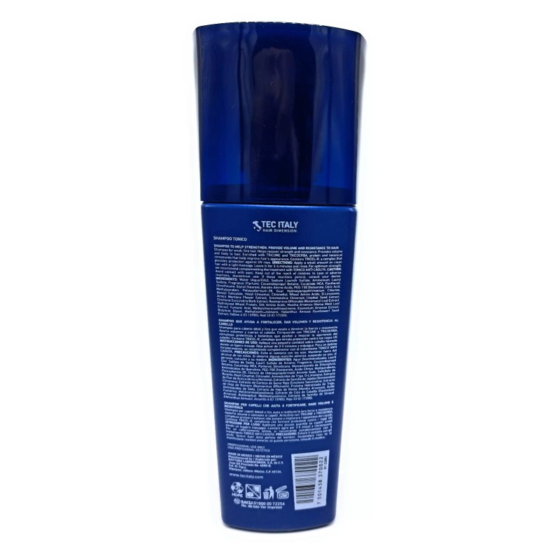 Tec Italy 3 PK Tec Italy Shampoo Tonico, Hair Fortifyer