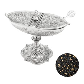 NKlaus Pontifical 40694 Incense Ships Silver with Spoon 100 g Set of 3