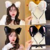 Arco De Cabello Aro Orejas De Gato + Cadena Clavículas