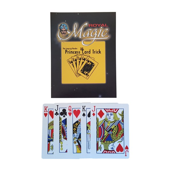 Royal Magic Princess Card Trick with Bicycle Cards from A Classic of Modern Magic, Now Available on Poker-Size Bicycle