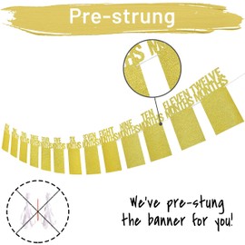 PartyHooman - Banner fotográfico de primer cumpleaños para bebé de recién nacido a 12 meses, decoraciones para el primer cumpleaños para niña, guirnalda mensual de hitos | Banner fotográfico para