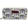 bungalow 360 Zip Around Wallet (Elephant)