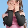 ZBHDEYG 3 Pairs Sun Protection Arm Warmers, Kids Sleeves, UV