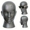 Tcwuzick Male Mannequin Head Professional Manikin Head for Display Wigs