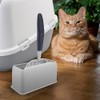 YARNOW Plastic Cat Litter Scoop Holder Scooper Caddy Cat Litter