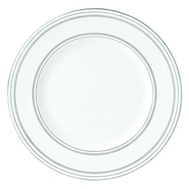 Wedgwood Radiante Dinner Plate, 10.75", White