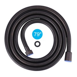 79 Inches Shower Hose Oil-Rubbed Bronze Finished, ALEASHA SUS 304 Stainless Steel Extra Long Shower Head Hose Replacement Handheld Shower Head Hose for Pet Bathroom Bathing Cleaning