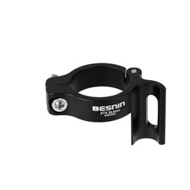 BESNIN Chain Guard Converter or Bicycle front derailleur converter for Chain Guard Install Suitable 28.6MM/31.8 to 34.9MM bike frame (black, 28.6mm)