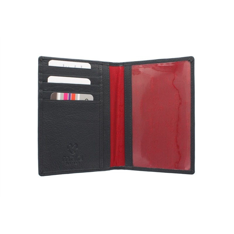 Mala Leather ORIGIN Collection Passport Holder With RFID Protection 214_5