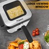 PUKOMC Electric Deep Fryer, 1.5 Liters/1.6 Qt. Oil Capacity, Small