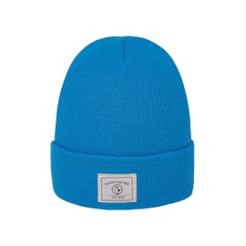 SCHIETWETTER Accessory Unisex Knitted Captain Hook Beanie Fine Knit Winter Hat for Women Men Plain, azuro