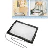 Foldable Ultrathin A4 Full Page Magnifying Glass with 3X Magnifier