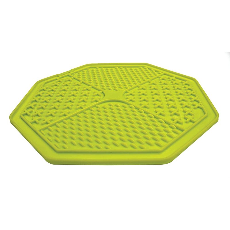 Scream Lick Enrichment Mat Non-Skid Base Octagon