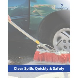 Spill Absorb Liquid Absorbent Powder Instantly Absorbs Liquid Spills Reducing Slip Risk & Clearing Hazardous & Non Hazardous Spills Safely 500G Pouch of 1