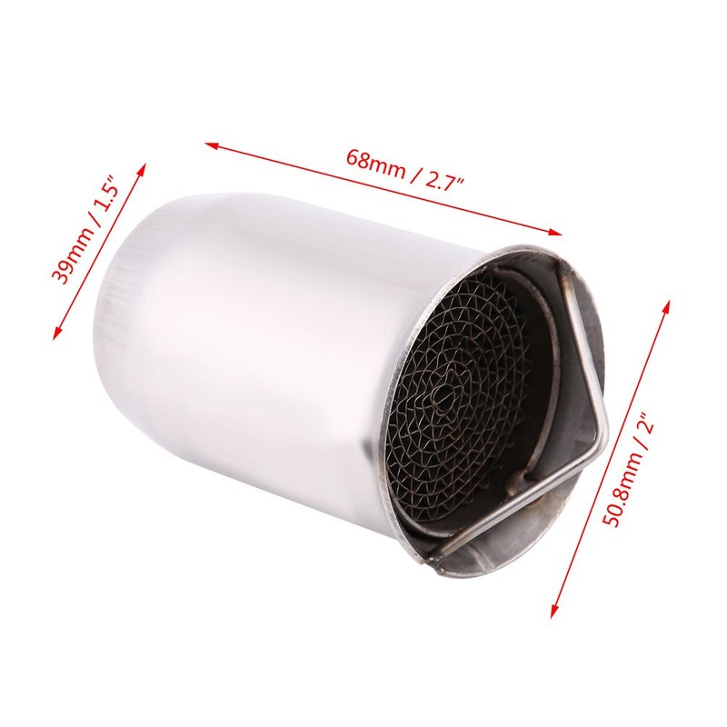 50 mm Exhaust Baffle 51 mm Exhaust Pipe Db Killer,