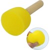 WAFJAMF 30 Pcs Assorted Size Round Sponges Brush Set 4