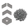 100-Piece Miniature Bricks 1/35 Miniature Parts Model Bricks DIY Scenery