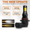 SHENKENUO Switchback 9005 HB3 LED Headlight Bulbs High Beam Dual
