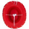 Century Novelty Children's Red Felt Cowboy Hat