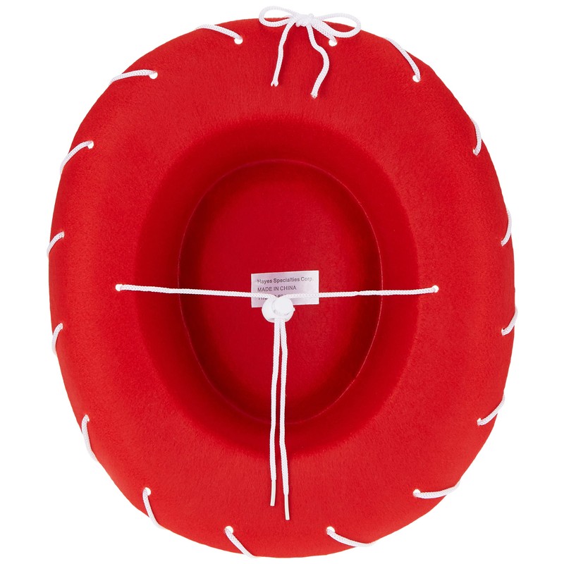 Century Novelty Children's Red Felt Cowboy Hat