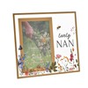 Floral Glass Photo Frame 4' x 6' - Nan