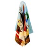 GEEZY Large Microfibre Beach Bath Towel Lightweight Sports Travel Gym