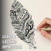 Mr. Pen- Drawing Pens for Artists, 8 Pack, Black Multiliner,