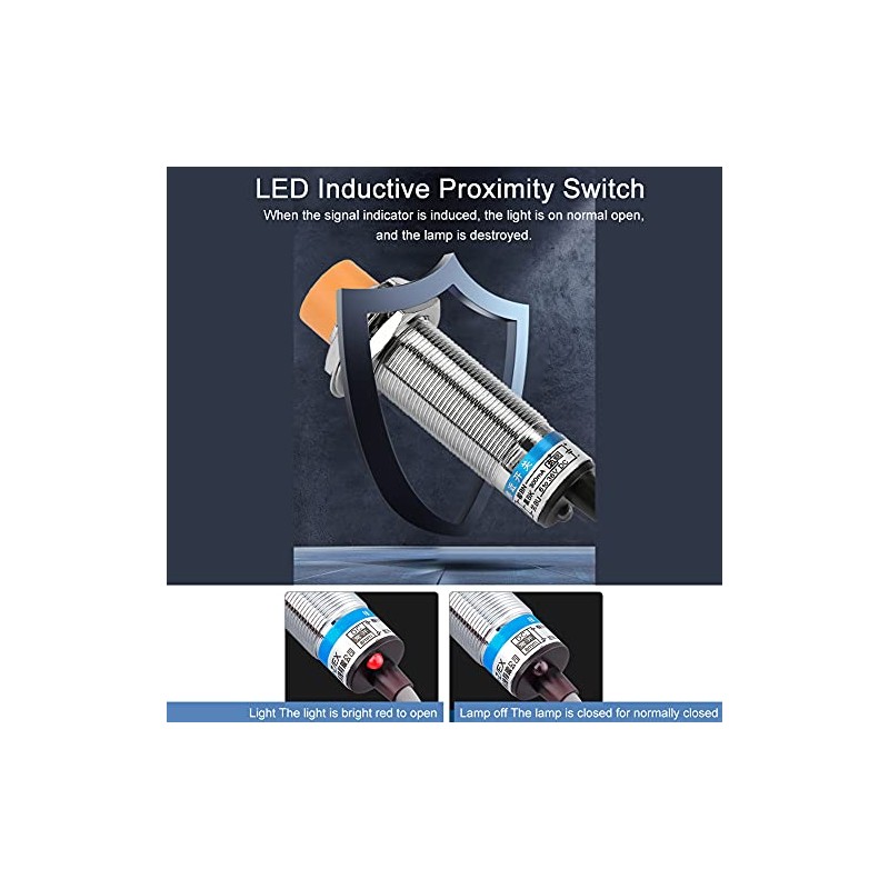 Inductive Proximity Sensor 8mm LJ18A3-8-Z/BX NPN 3 Core NO DC12-24V