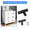 FIGFYOU Pack of 15 T-shaped Bar Handles, Modern Furniture Handles,