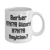 Unique Barber 11oz 15oz Mug, Barber A.K.A Wizard A.K.A Magician,